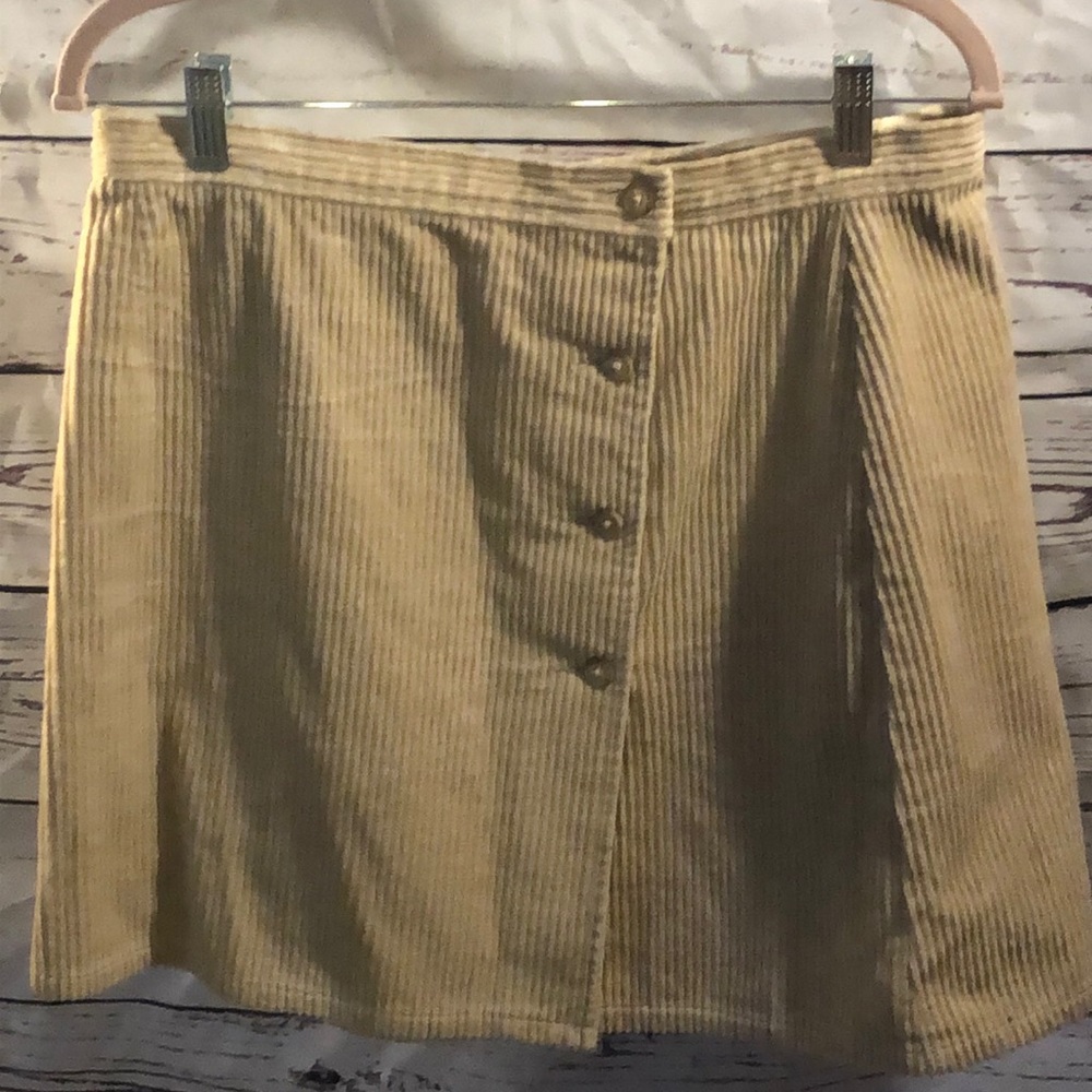 The Limited button-down skirt